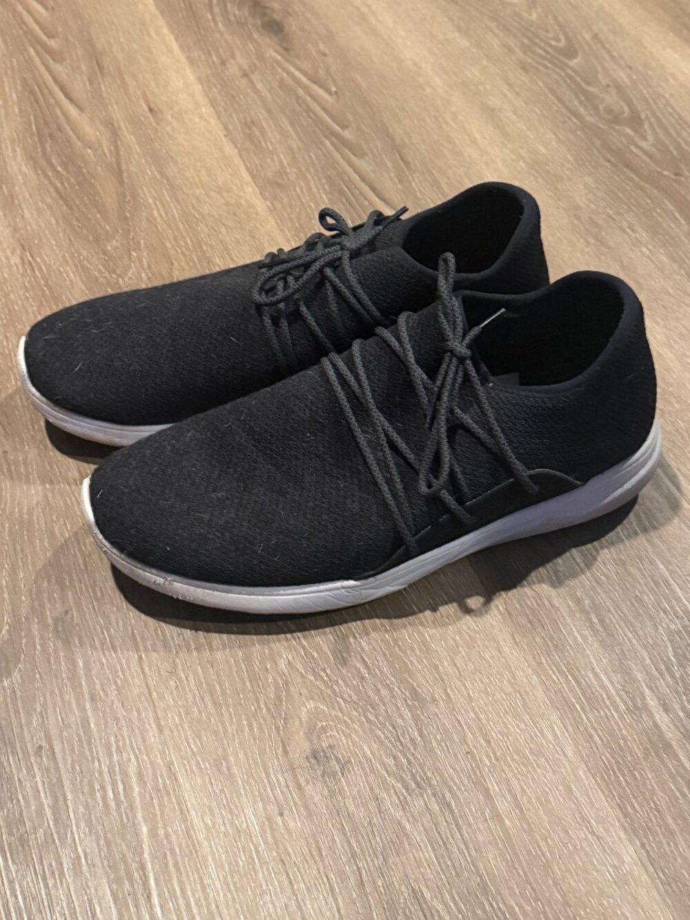 Vessi Cityscape Waterproof Black Sneakers Men's 13